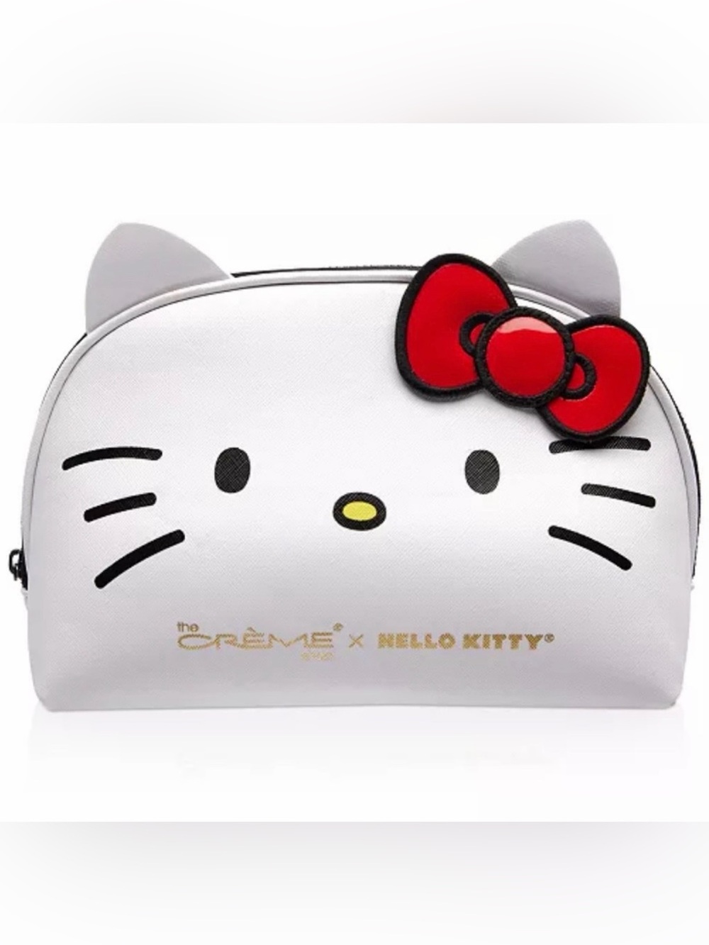 The Crème Shop x Hello Kitty Limited Edition Dome Makeup Bag Travel Pouch 🎀 NWT